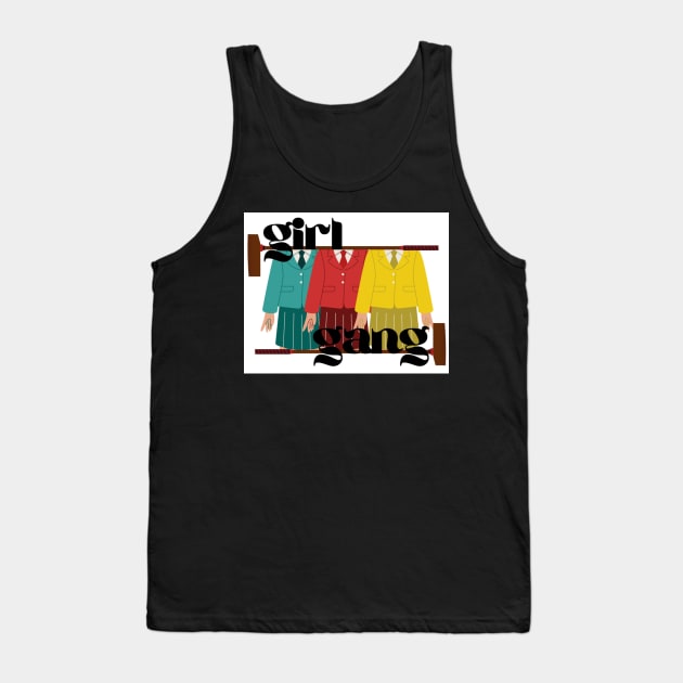 Girl Gang Tank Top by moonbunnymedia